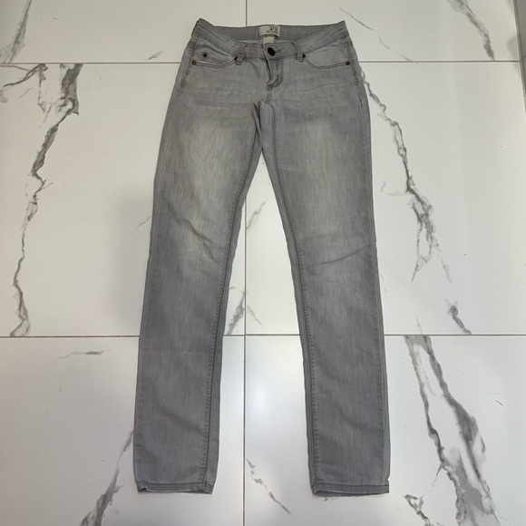 Vintage Garage low rise grey straight leg jeans - Picture 1 of 3